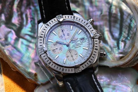 breitling chronomat evolution a13356 mother of pearl|Breitling Chronomat evolution price.